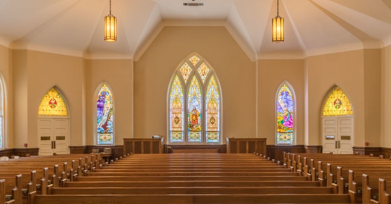 Interior of Methodist Church