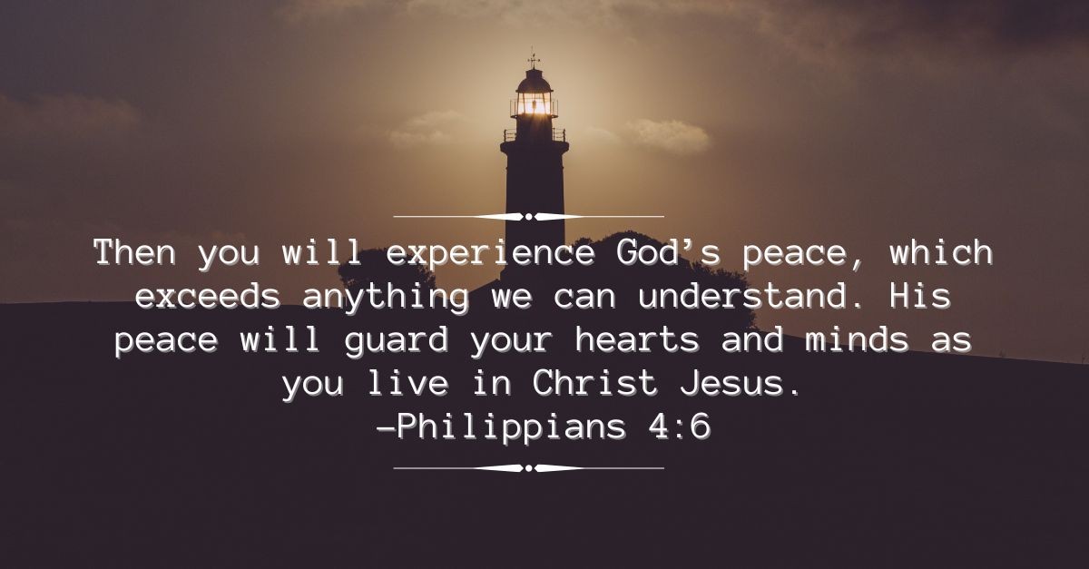 Philippians 4:6; Prayers for Peace That Will Calm Your Heart Today